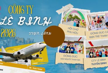 Công ty Lê Bình tổ chức ngày tư vấn tuyển sinh tại Hội chợ Phú Hữu, cung cấp thông tin du học, đào tạo nghề và cơ hội việc làm rõ ràng, minh bạch cho người lao động.